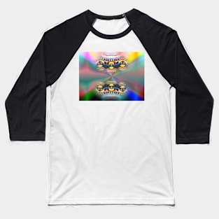 Rainbow Aurora Generator Baseball T-Shirt